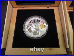 2008 $10 Yuan China Beijing Olympic Series I 4x 1oz Silver Proof Four Coin Set