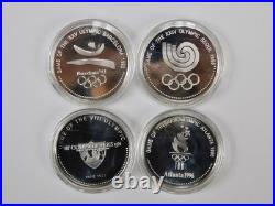 2008 Beijing China Chinese Olympics Set of 30 Silver Commemorative Coin