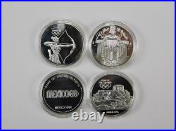 2008 Beijing China Chinese Olympics Set of 30 Silver Commemorative Coin