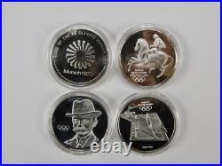 2008 Beijing China Chinese Olympics Set of 30 Silver Commemorative Coin