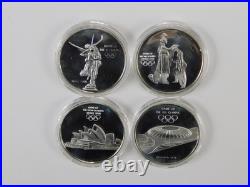 2008 Beijing China Chinese Olympics Set of 30 Silver Commemorative Coin