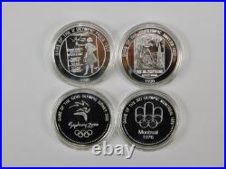 2008 Beijing China Chinese Olympics Set of 30 Silver Commemorative Coin