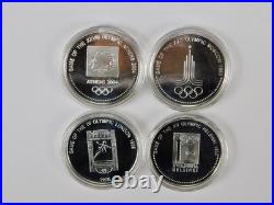 2008 Beijing China Chinese Olympics Set of 30 Silver Commemorative Coin