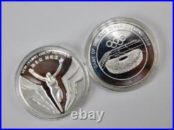 2008 Beijing China Chinese Olympics Set of 30 Silver Commemorative Coin