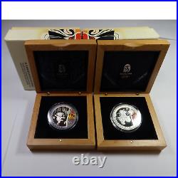 2008 Beijing China XXIX Olympic 4 COIN SILVER PROOF Series 1 Set Box COA #49406P