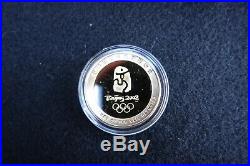 2008 Beijing Mascot Gold Coins, Summer Olympic Games Commemorative Medallion Set