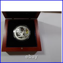 2008 Beijing Olympics 1 oz Silver Proof Colorized 4 Coin 10 Yuan Set #70081Q