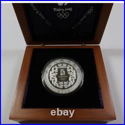 2008 Beijing Olympics 1 oz Silver Proof Colorized 4 Coin 10 Yuan Set #70083Q