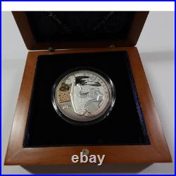 2008 Beijing Olympics 1 oz Silver Proof Colorized 4 Coin 10 Yuan Set #70083Q