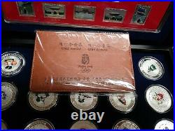 2008 Beijing Olympics Commemorative 1oz 40oz Fine Silver Coins Series 40 Pc Set