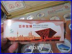 2008 Beijing Olympics Commemorative 22 Silver Coins Set 999 Silver, Original Box 2008 Beijing Olympics Commemorative 22 Silver Coins Set 999 Silver, Original Box
