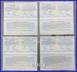 2008 China Beijing Olympics 10 Yuan 1oz. 999 Silver Colorized Proof 4 Coin Set