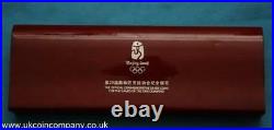 2008 China Beijing Olympics Silver Proof 4 Coin Set