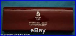 2008 China Beijing Olympics Silver Proof 4 Coin Set