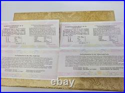 2008 Official China Beijing Olympic Coins 2/3 oz Gold & 4 oz Silver Set