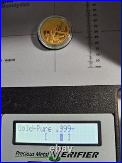 2008 Official China Beijing Olympic Coins 2/3 oz Gold & 4 oz Silver Set