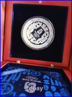 2008 beijing olympic SILVER COINS SET IF FOUR