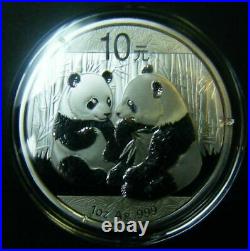 2009 2010 2011 2012 2013 China Silver Panda coin 10 Yuan (Set of Five) 1 oz. 999