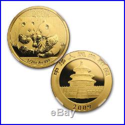 2009 China 5-Coin Gold Panda Set MS-69 NGC SKU#162414