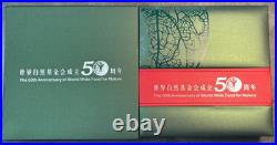 2011 50th Anniversary WWF World Wide Fund for Nature Silver 3 Coin Set