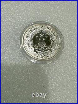 2012 China Ren Chen Dragon. 999 Gold & Silver Commemorative Coin Set OGP