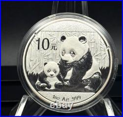 2012 Chinese Panda Silver Coins 1 oz BU? 3-Coin Collector Set