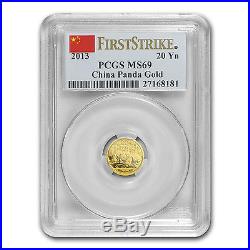 2013 China 5-Coin Gold Panda Prestige Set MS-69 PCGS (FS) SKU #85222