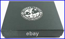 2013 China Panda Fine Silver Set 30th Anniversary Bar & Coin #14840