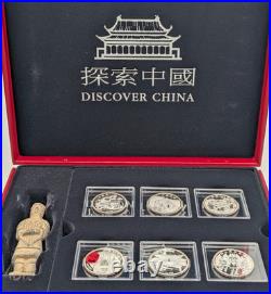 2015 Royal Canadian Mint. 999 Fine Silver Coin Discover China Medallion Set RCM 2015 Royal Canadian Mint. 999 Fine Silver Coin Discover China Medallion Set RCM
