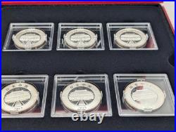 2015 Royal Canadian Mint. 999 Fine Silver Coin Discover China Medallion Set RCM 2015 Royal Canadian Mint. 999 Fine Silver Coin Discover China Medallion Set RCM