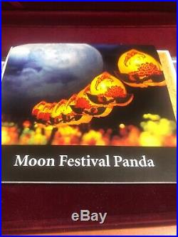 2016 Moon Festival Panda 4 Coin Set Graded Proof 70 First Strike Box&COA