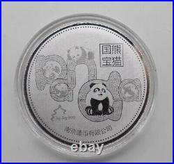 2017 35Th anni gold panda coin issuance silver panda medal set 102gram 34pc