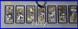2017 China 7 Piece 50 gram Silver Bar 35th Anniversary Panda Set NGC Gem Proof