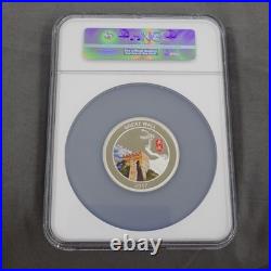 2017 China Golden Pheasant 3-coin set. 2 Silver & 1 Gold coin NGC PF 70 UCAM