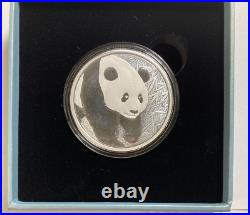 2017 China Panda 30g Silver and Tri-Metal Denver ANA Set -SAME COA No. S #151/888