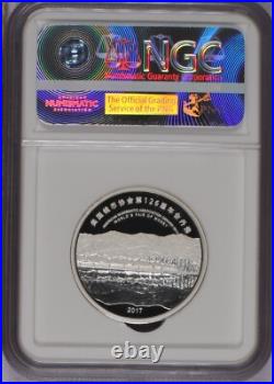 2017-S 39 grams Silver + Tri-Metal Panda 2-Coin Set NGC PF69 Ultra Cameo