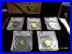 2018-CHINA-GOLD-AND-SILVER-PANDA-5-COINS-SET-PCGS-MS-70-First-STRIKE-box-COA-01-bcff