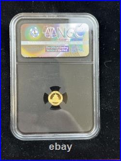 2018 China Panda 5-Coin Gold Set 57 grams NGC MS70 ER, Signed Black Core