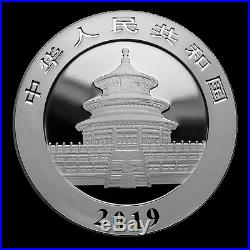 2019 China 2-Coin 30 gram Silver Colorized Panda Day/Night Set SKU#186073