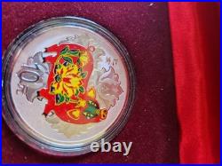 2019 Chinese Gold Coin Set, 3 Gram Of Pure Gold And 30 Gram Of Silver