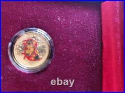 2019 Chinese Gold Coin Set, 3 Gram Of Pure Gold And 30 Gram Of Silver