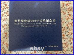 2020 China 5Y Forbidden City 600th Ann. 15g. 999 Silver NGC PF70 Full 3 Coin Set 2020 China 5Y Forbidden City 600th Ann. 15g. 999 Silver NGC PF70 Full 3 Coin Set