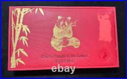2020 China Panda Coin Series 3 Coin Set MS70 Song Lina Signed, in OGP with COA