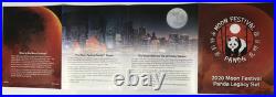 2020 Z China 1oz Silver Moon Festival Panda 5-Coin Legacy Set NGC PF70