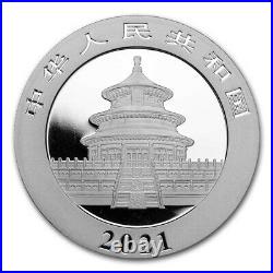 2021 China 2-Coin 30 gram Silver Colorized Panda Day/Night Set SKU#225601