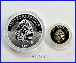 2021 China Gold and Silver Coins Set UN Biodiversity Conference
