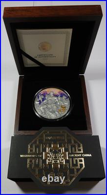 2021 Niue 3 oz Silver Dian Wei Warriors of Ancient China $5 Coin Set #70016R