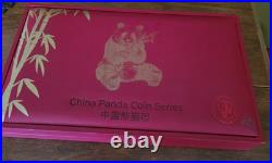 2022 China Panda 10Y silver set NGC MS70 First Releases 40th Anniversary SIGNED