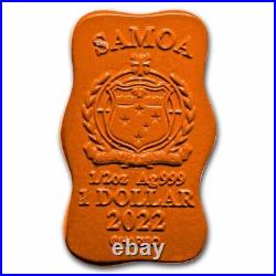 2022 Samoa Silver Haribo Goldbear Shaped 6-Coin Set SKU#253544