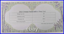 2023 30Gram China Silver Panda 3-Pc. Mint Set MS70 FDI Designer Tong Fang Signed 2023 30Gram China Silver Panda 3-Pc. Mint Set MS70 FDI Designer Tong Fang Signed